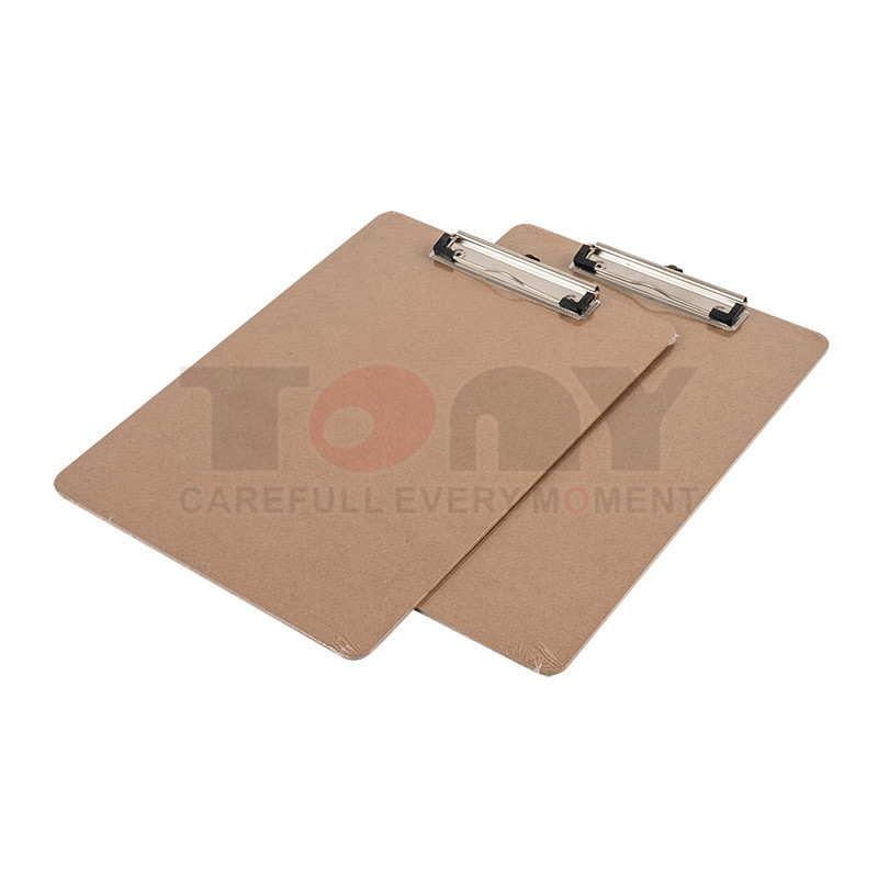 Presse-papiers A4 MDF avec pince plate